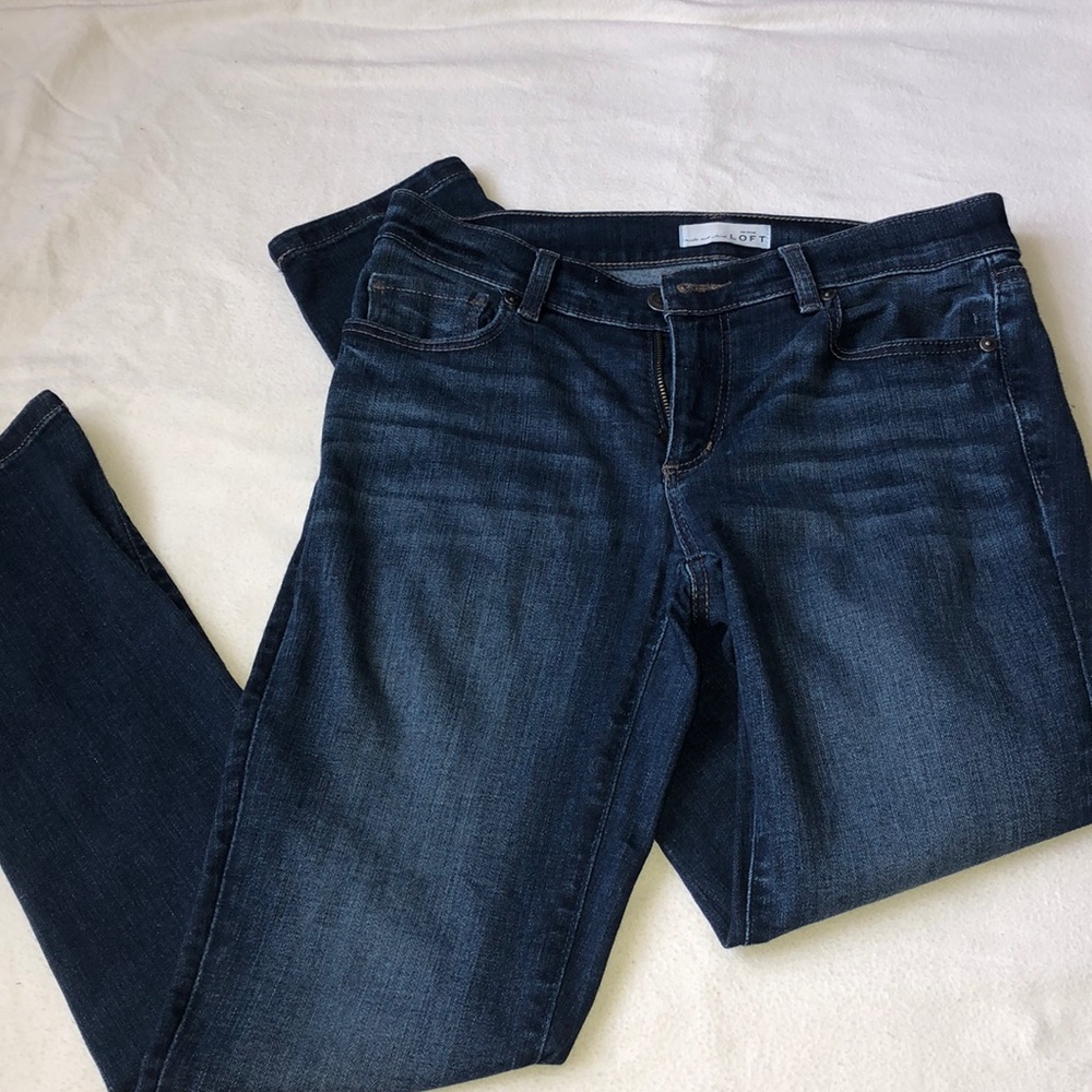 LOFT skinny crop jeans size 2